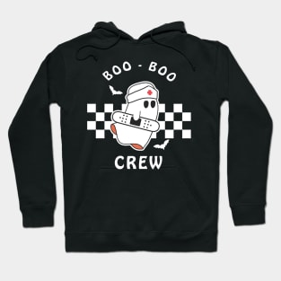 Boo Boo Crew Nurse Shirts Halloween Nurse Shirts for Women Hoodie